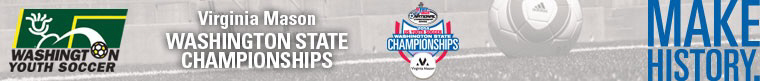 2014 Virginia Mason US Youth Soccer Washington State Championships banner